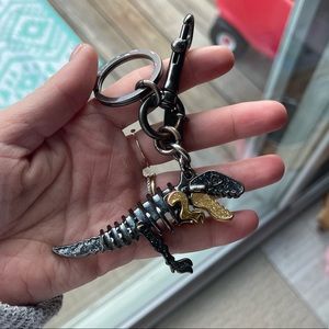 Coach Rexy keychain